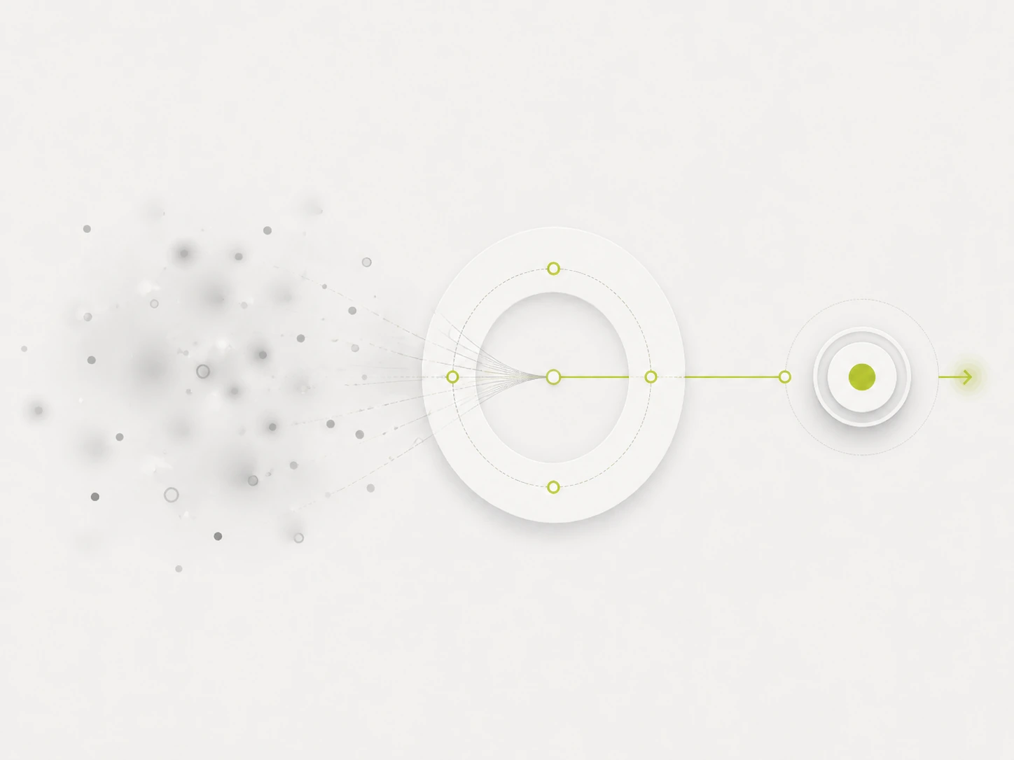 The real advantage: less guesswork visual