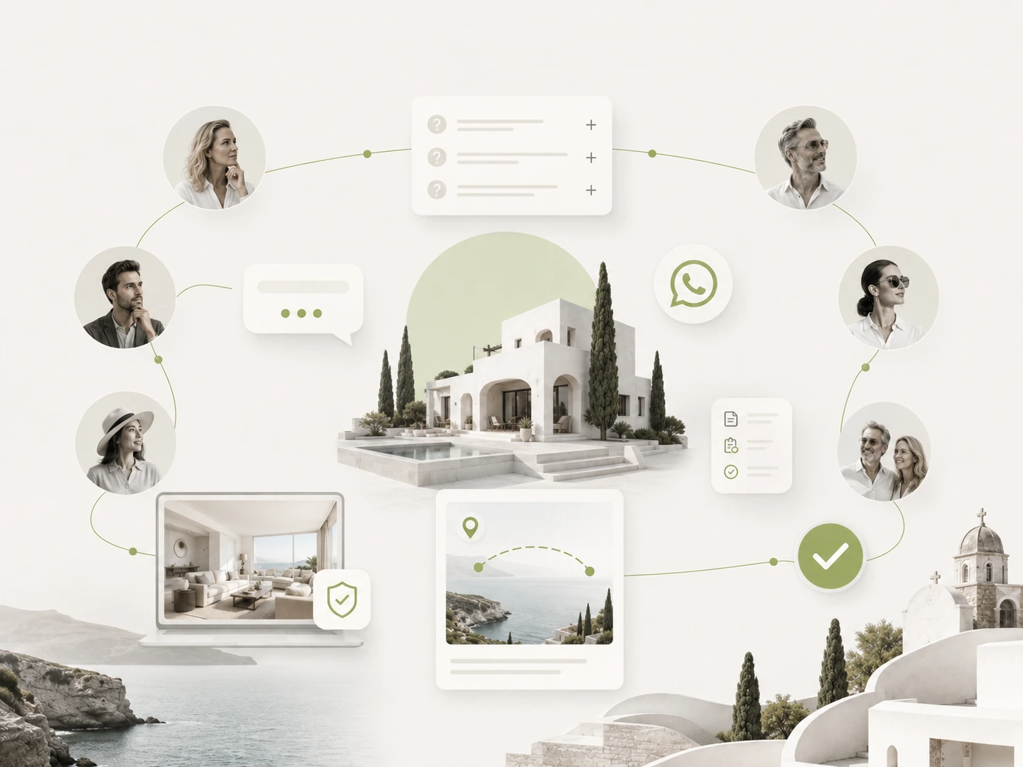 International buyers need a different communication structure