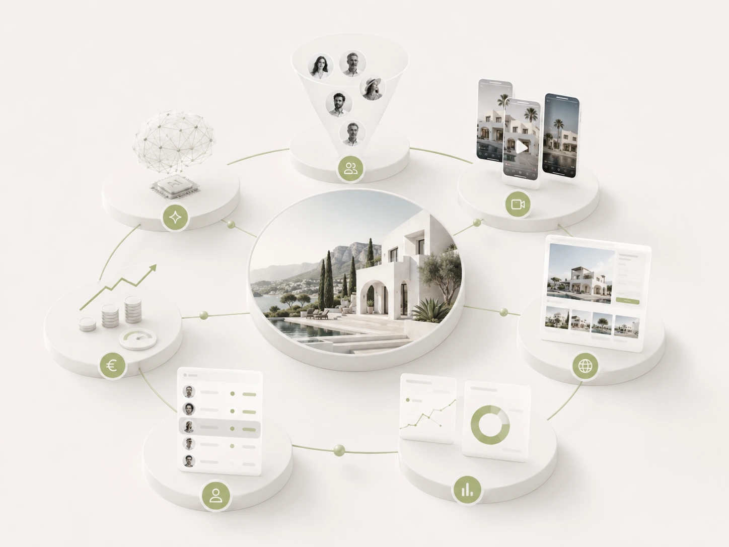 What Tenlive builds for real estate brands in Spain