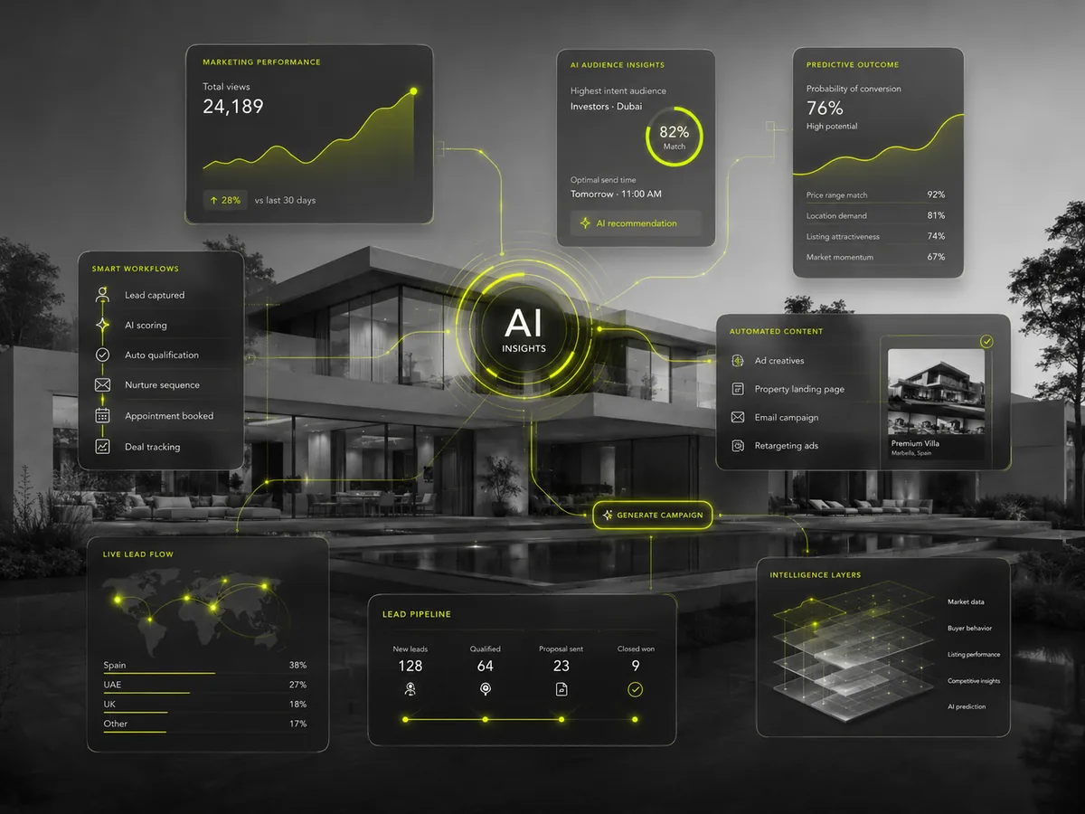 AI real estate marketing systems
