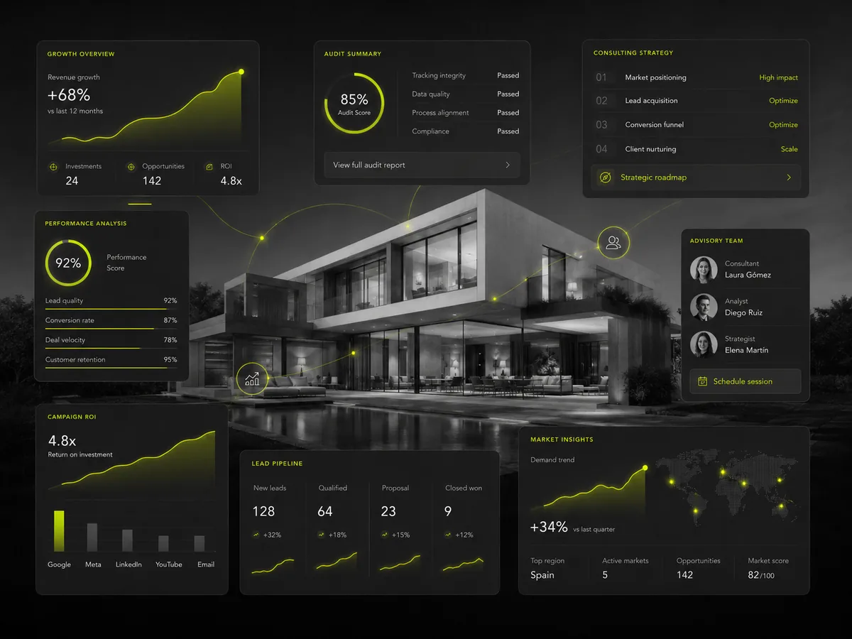 Analytics, audits and growth consulting