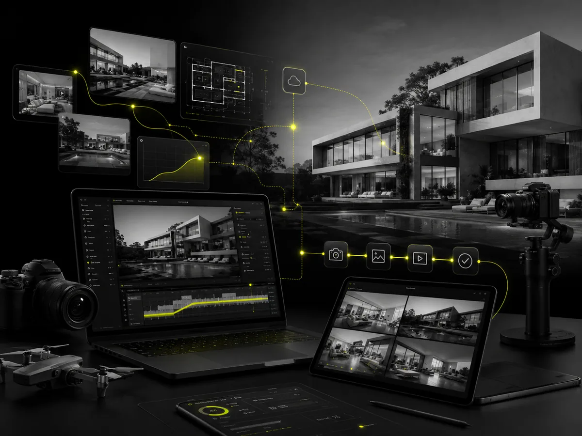 Property Content & Visual Engine